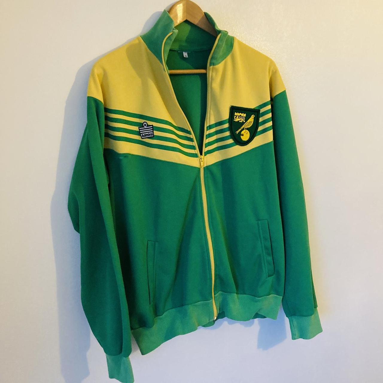 Norwich City Green & Yellow Football Jacket (XL)