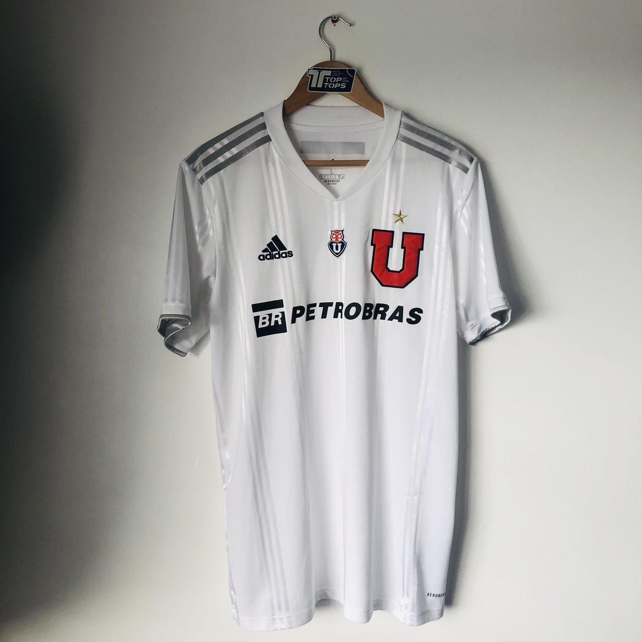 Universidad De Chile 2020/2021 White Football Shirt (L)