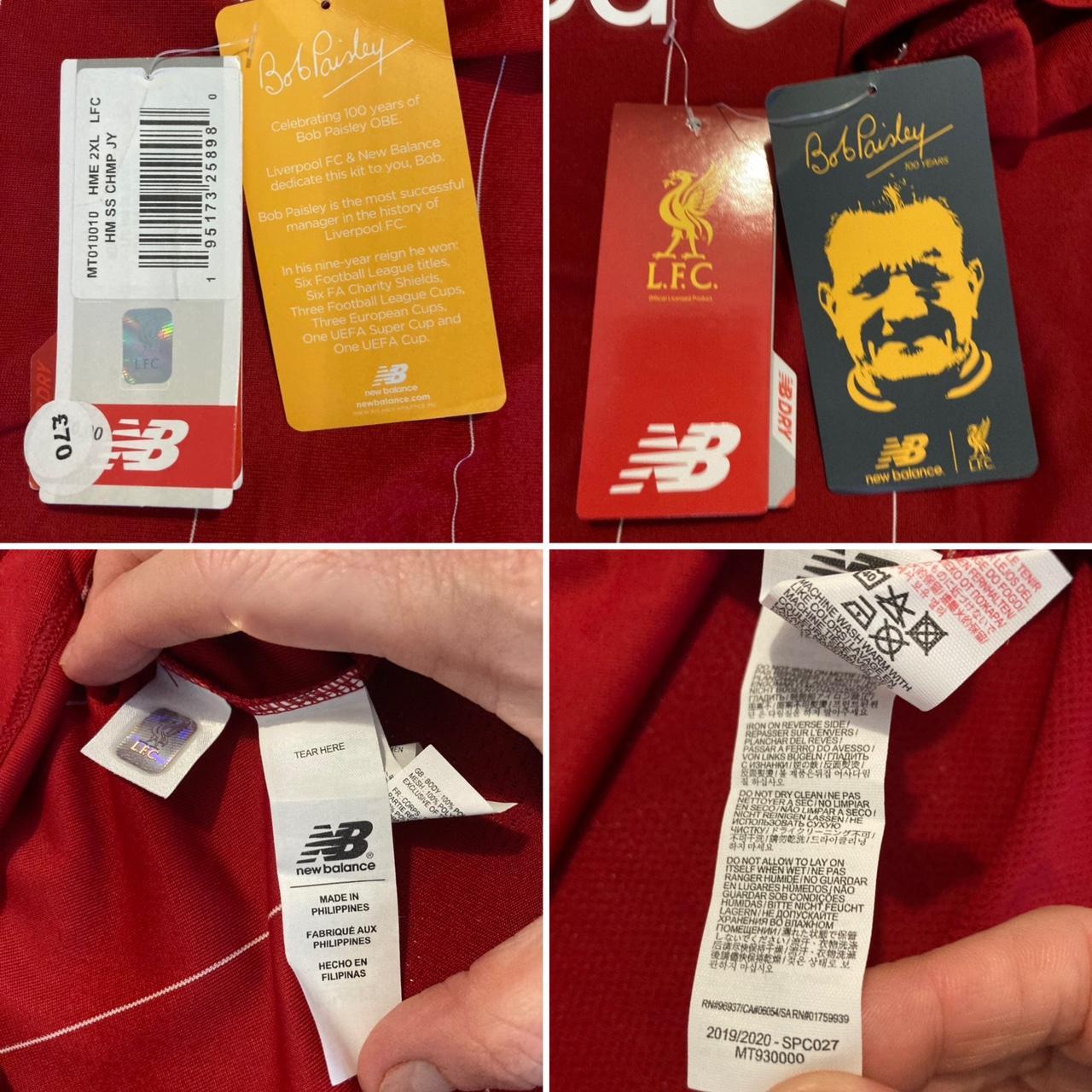 Liverpool 2019/2020 Red Home Football Shirt (S)