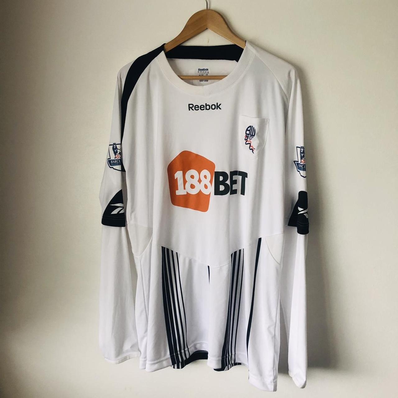 Bolton Wanderers 2009/2010 White Home Football Shirt (XL)