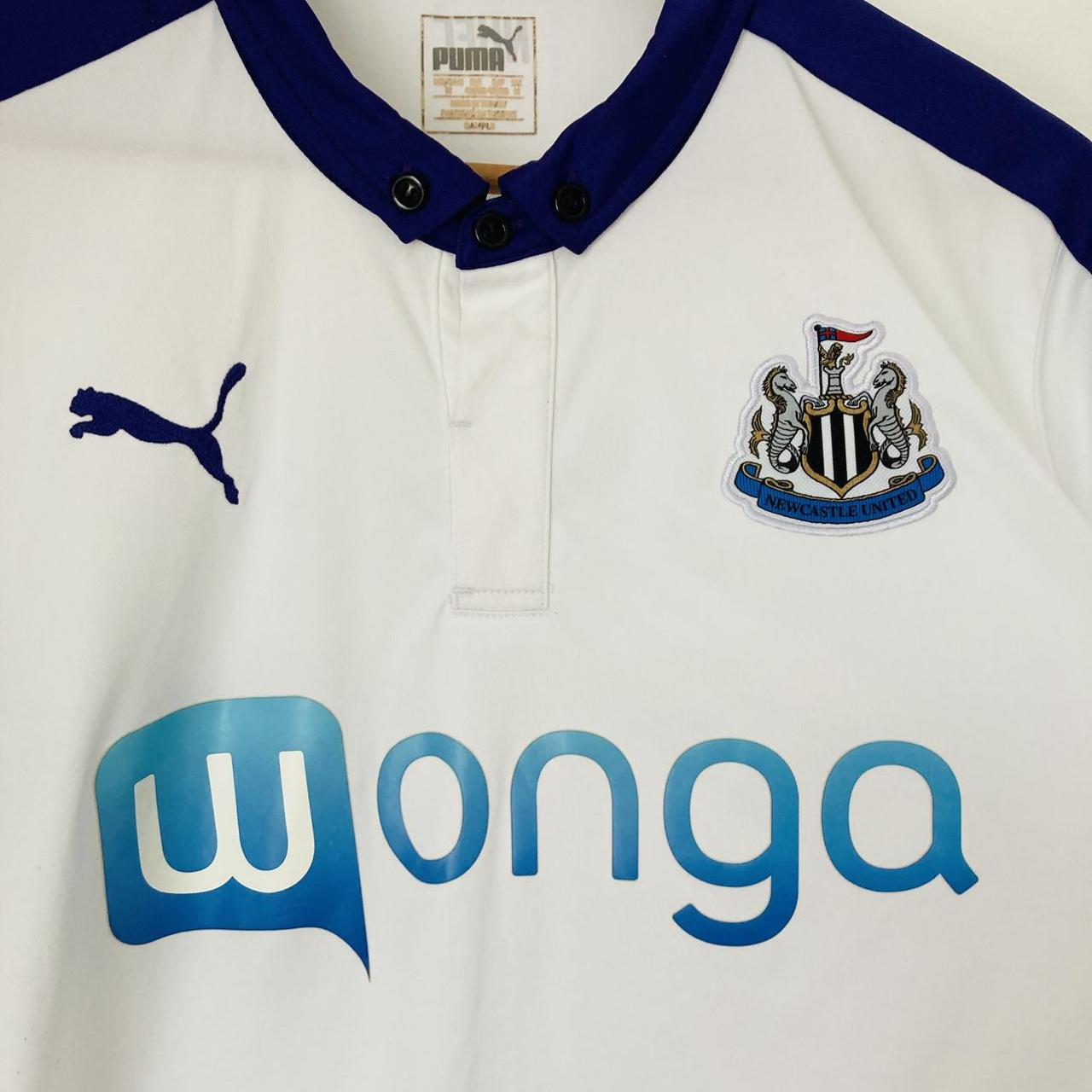 Newcastle United 2016/2017 White Third Football Shirt (M)