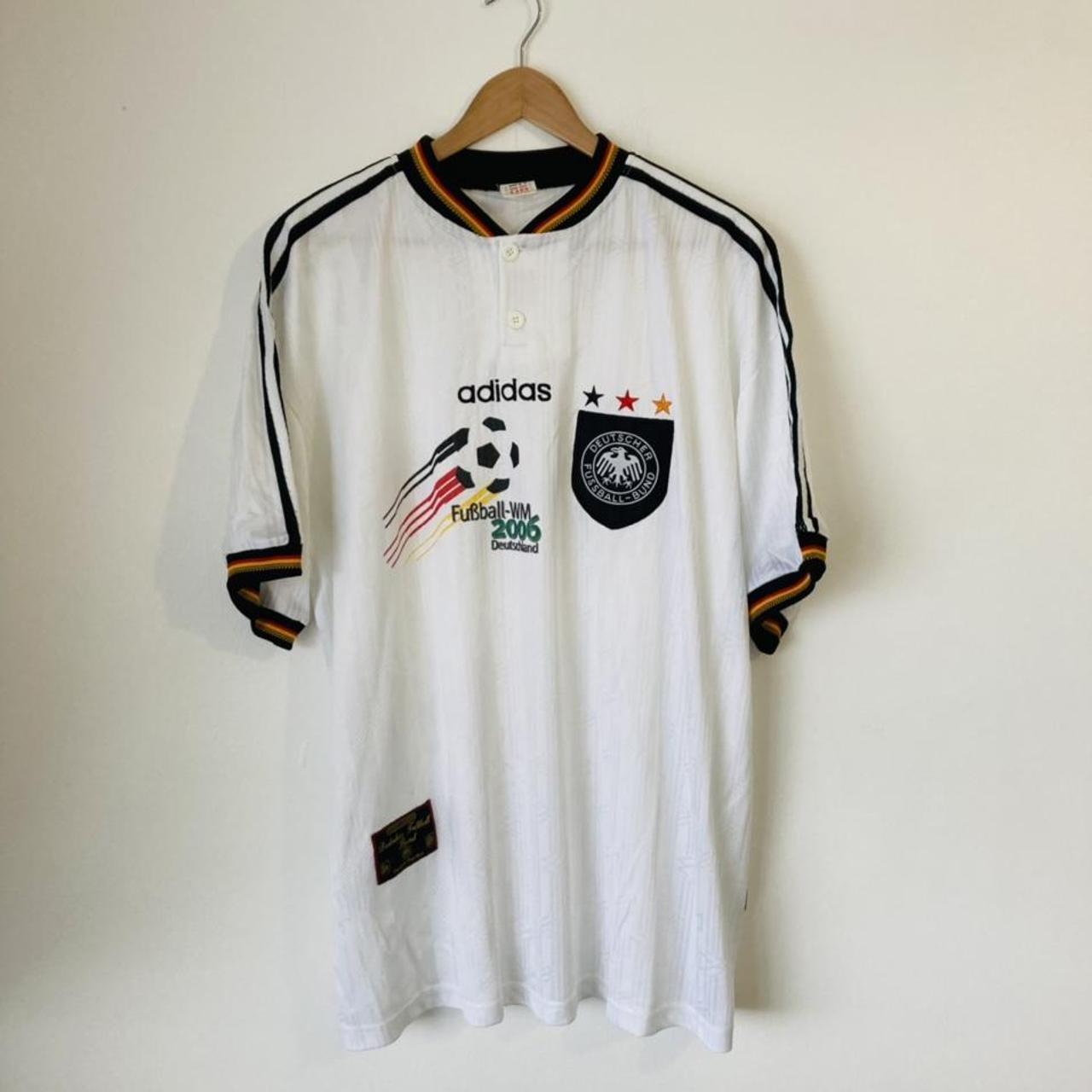 Germany 1996/1998 White Home Football Shirt (XXL)