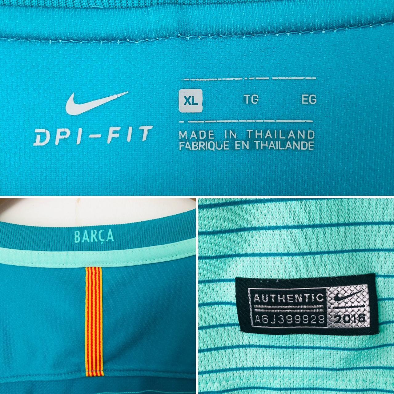 Barcelona 2016/2017 Blue Third Football Shirt (XL)