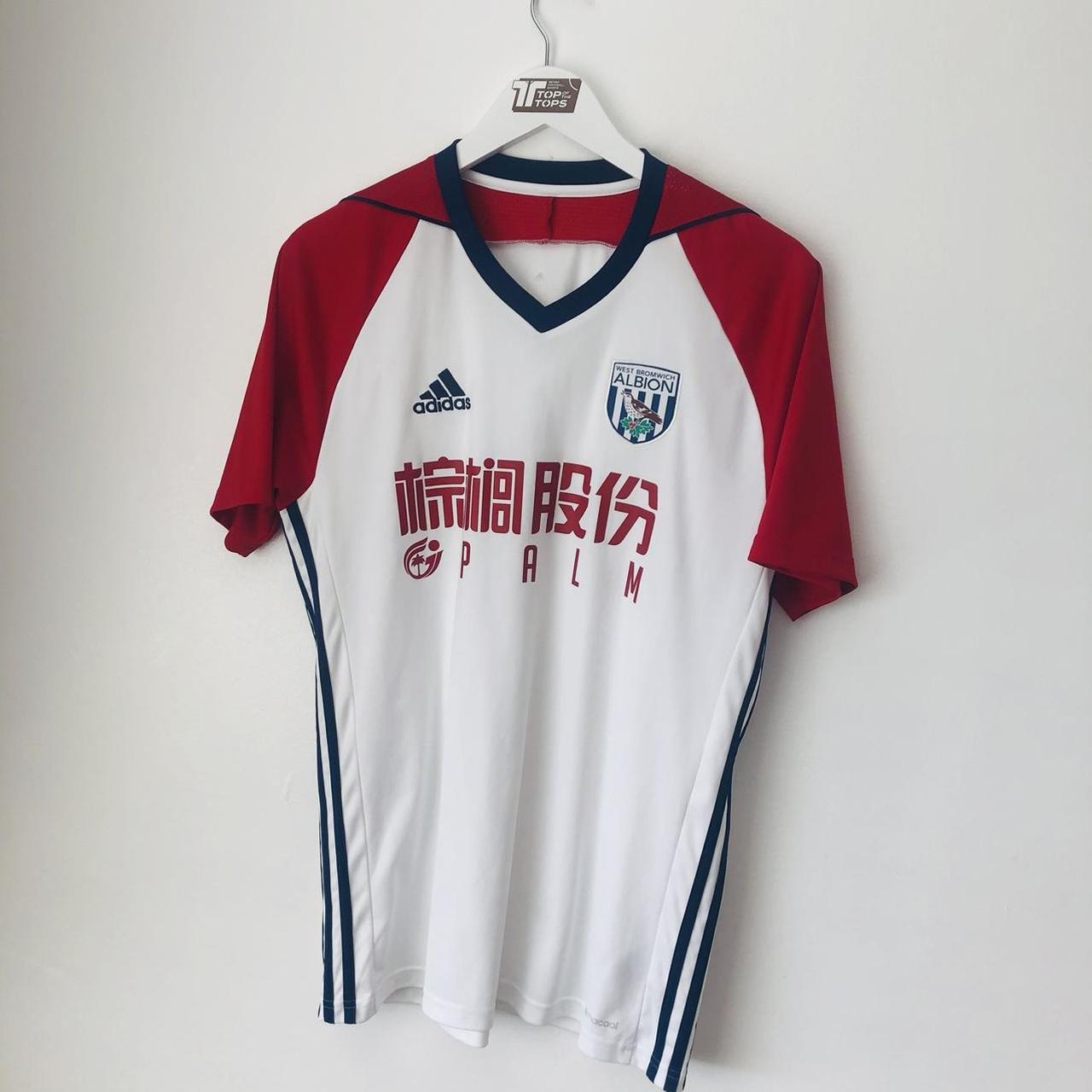 West Bromwich Albion 2017/2018 White Away Football Shirt (M)