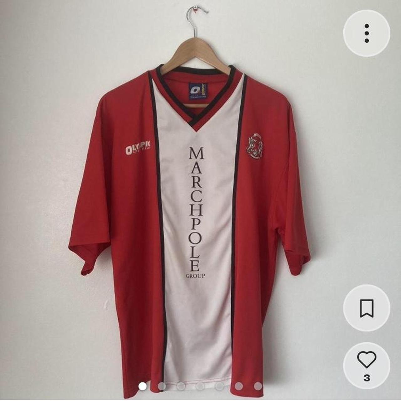 Leyton Orient 1997/1998 Red & White Home Football Shirt (XL)