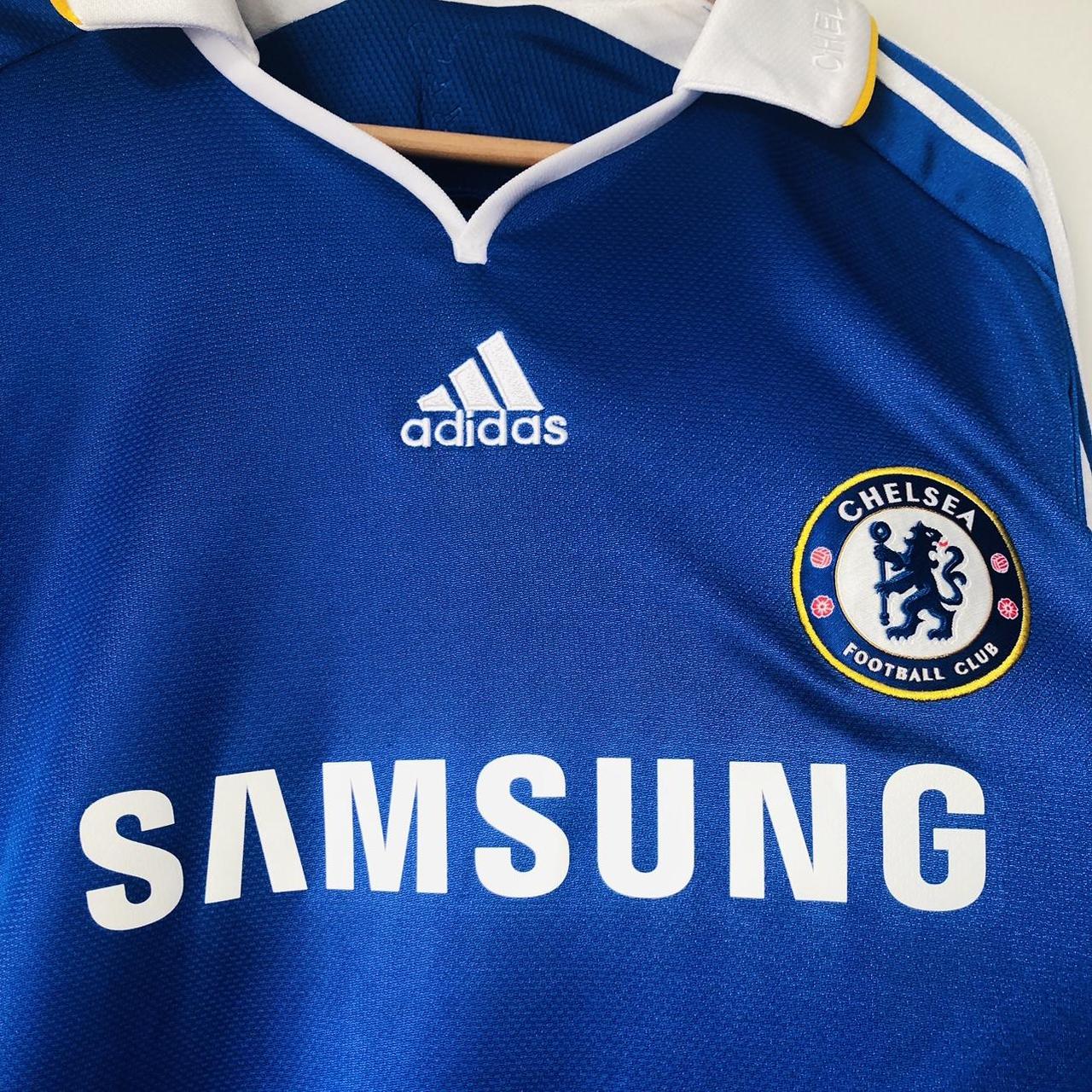 Chelsea 2008/2009 Blue Football Shirt (XXL)