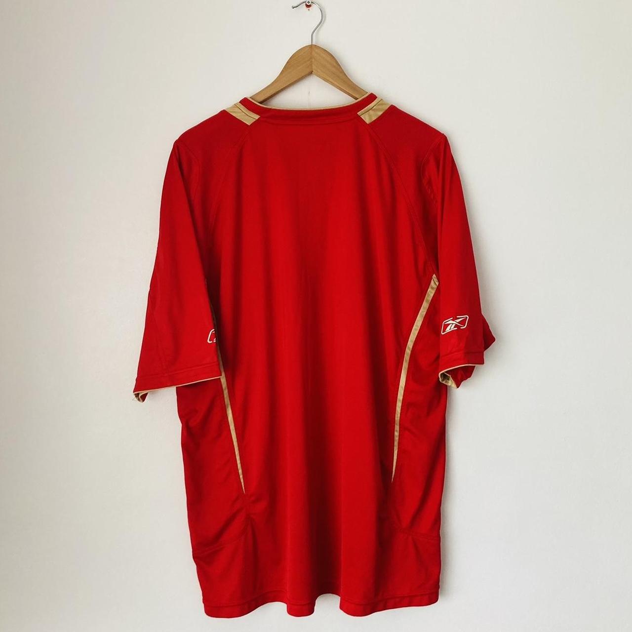 Liverpool 2005/2006 Red Cup Football Shirt (XXL)