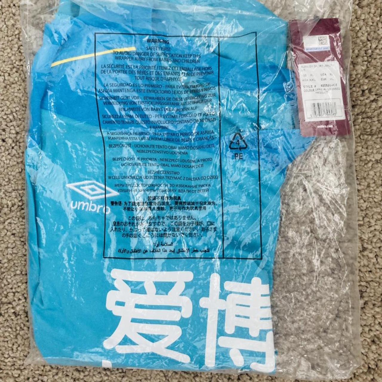 Burnley 2020/2021 Blue Goalkeeper Football Shirt (XL)