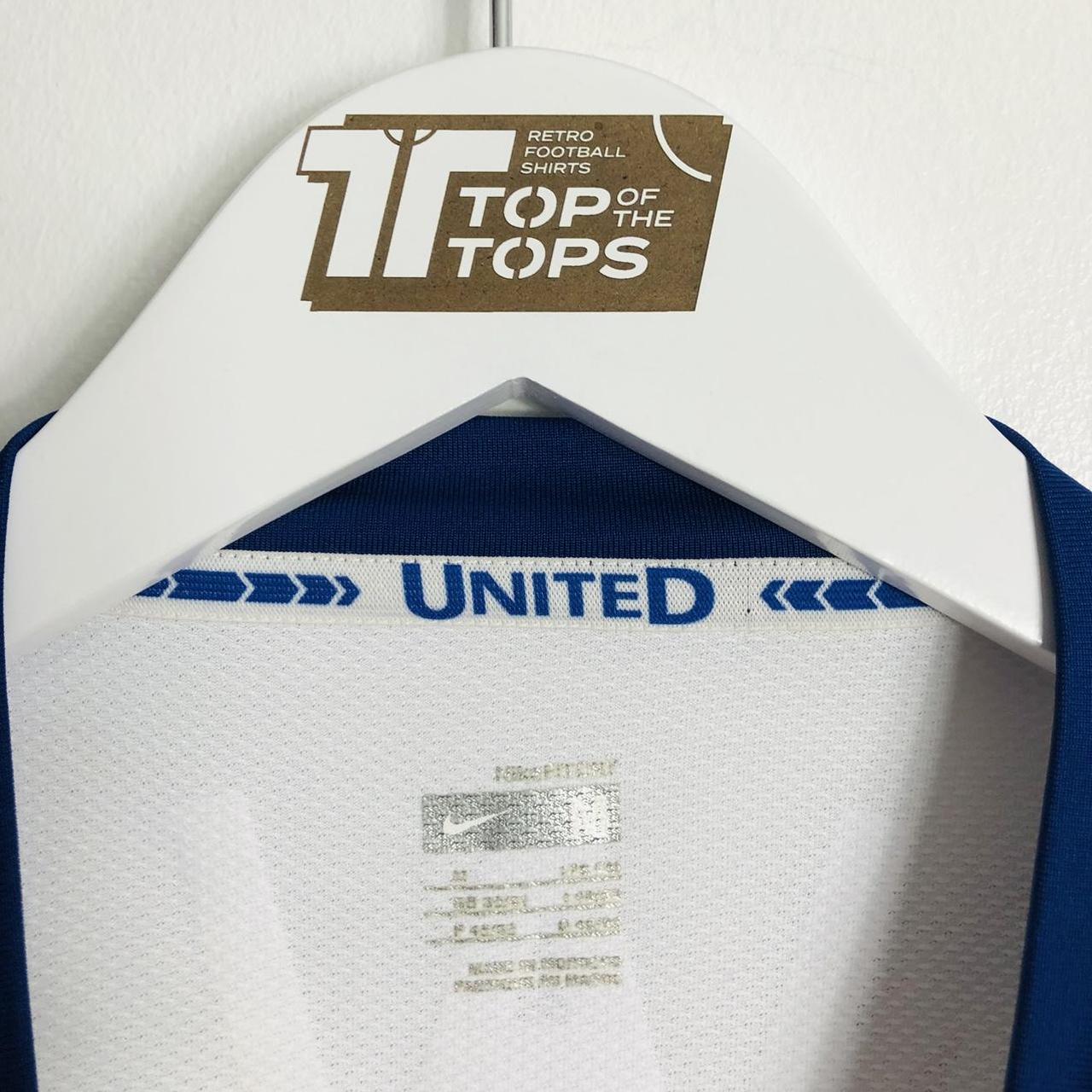 Manchester United 2008/2009 White Away Football Shirt (M)