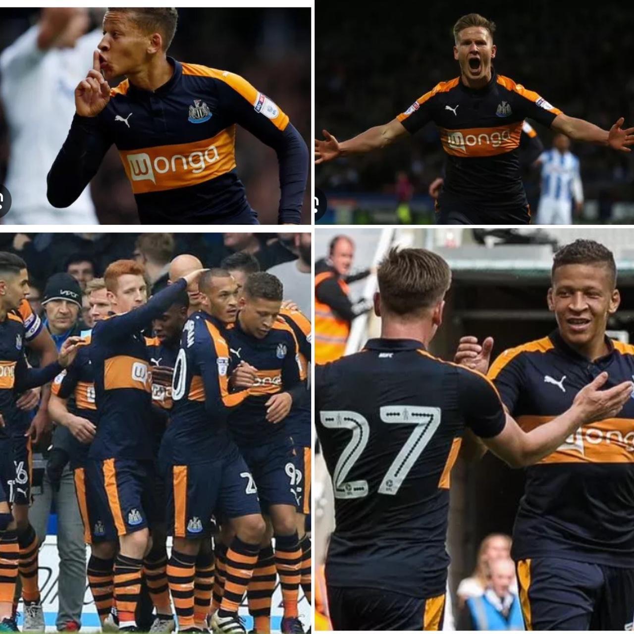 Newcastle United 2016/2017 Navy Away Football Shirt (L)