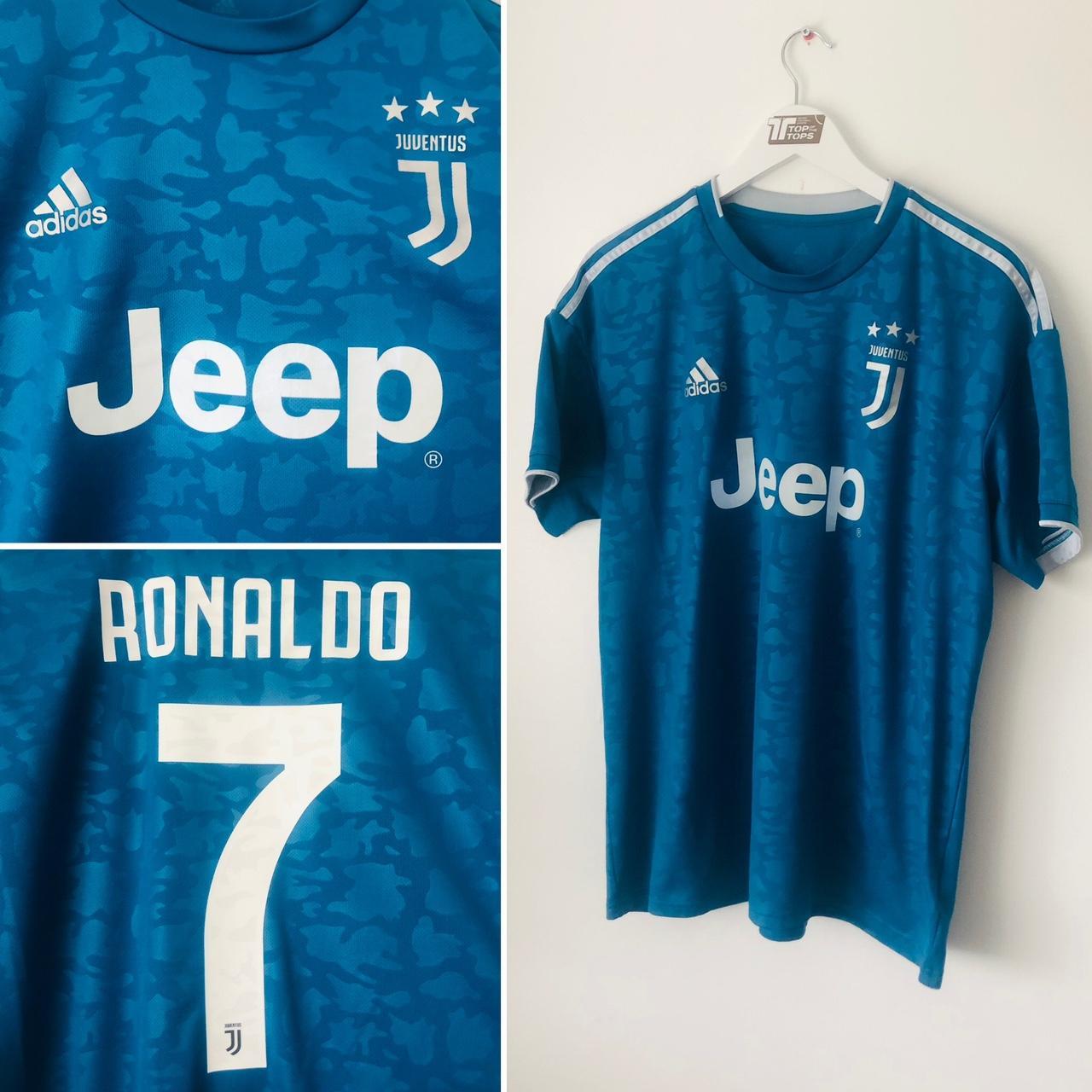 Juventus 2019/2020 Blue Third Football Shirt (XL)