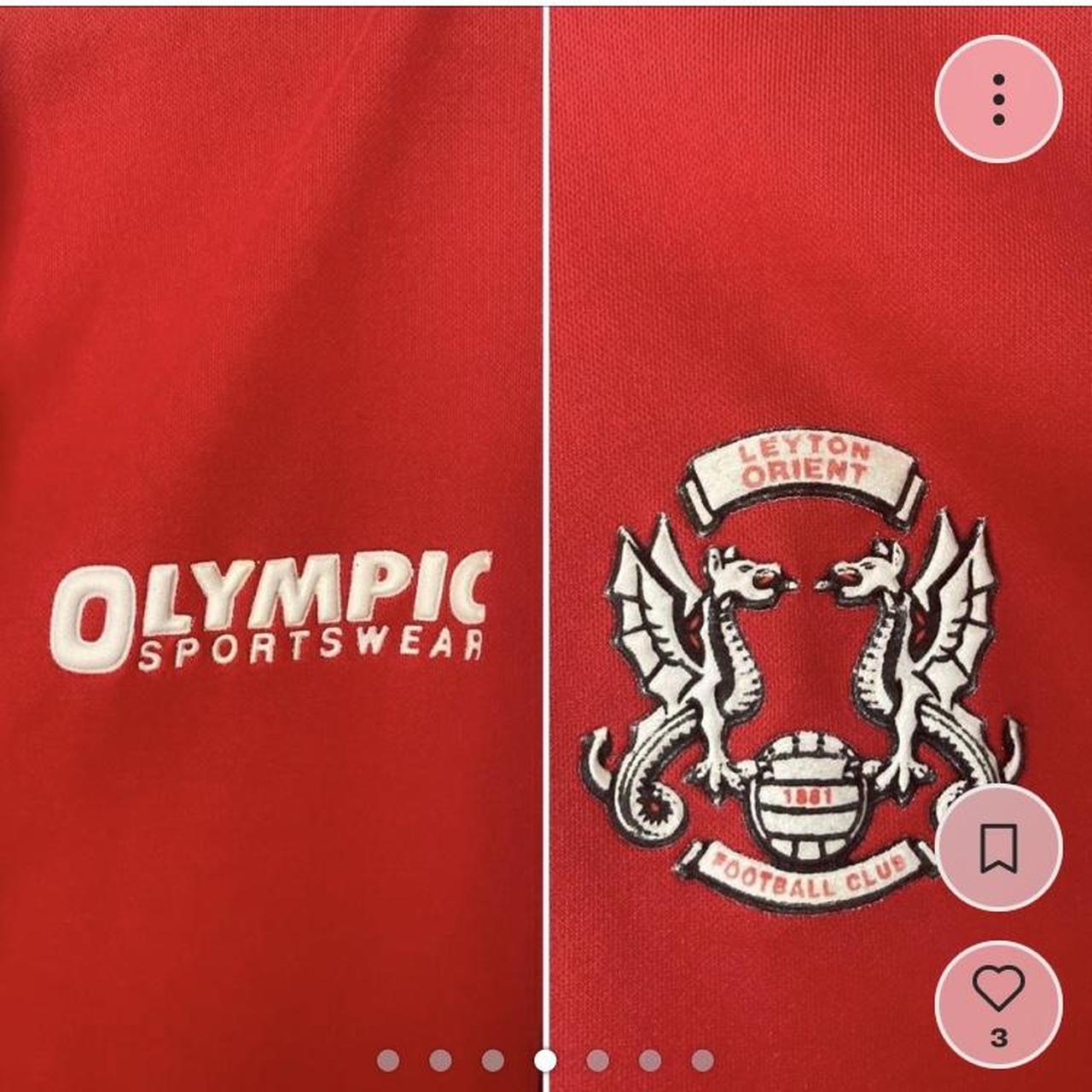 Leyton Orient 1997/1998 Red & White Home Football Shirt (XL)