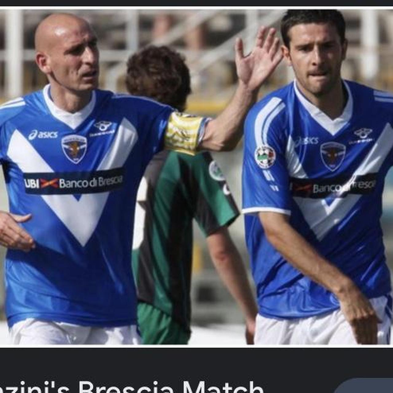 Brescia 2008/2009 Blue Home Football Shirt (M)