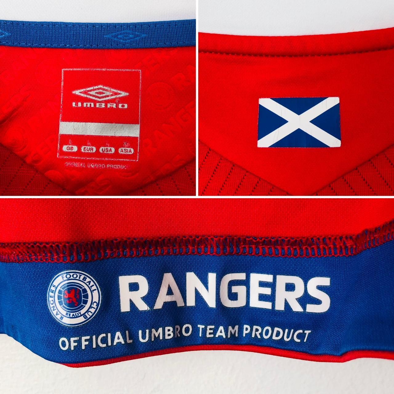 Rangers 2008/2009 Red Football Shirt (L)