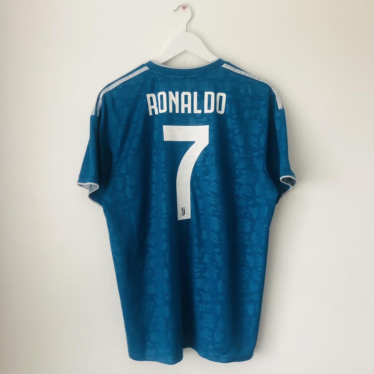 Juventus 2019/2020 Blue Third Football Shirt (XL)