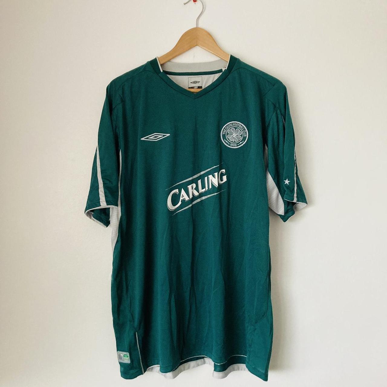 Celtic 2004/2005 Teal Away Football Shirt (XXL)
