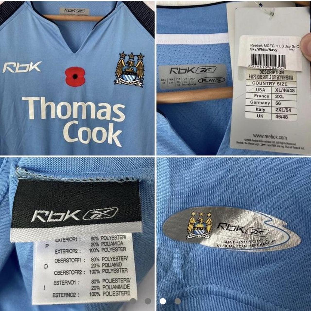 Manchester City 2006/2007 Blue Home Football Shirt (XL)