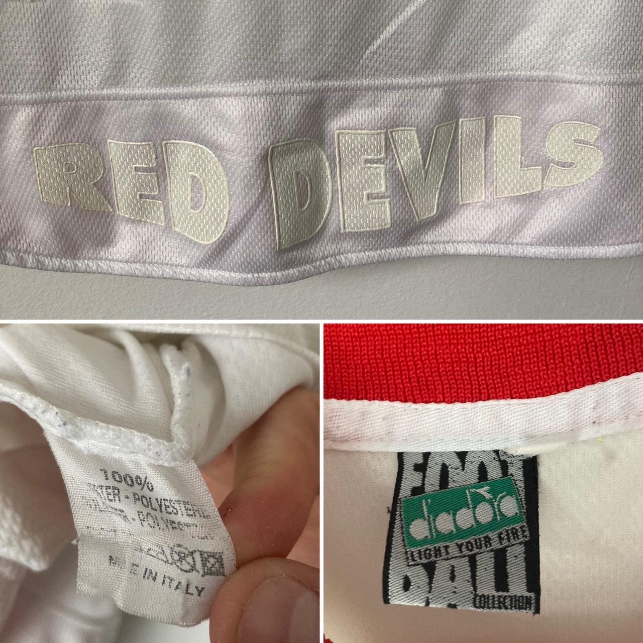Belgium 1996/1998 White Away Football Shirt (XL)