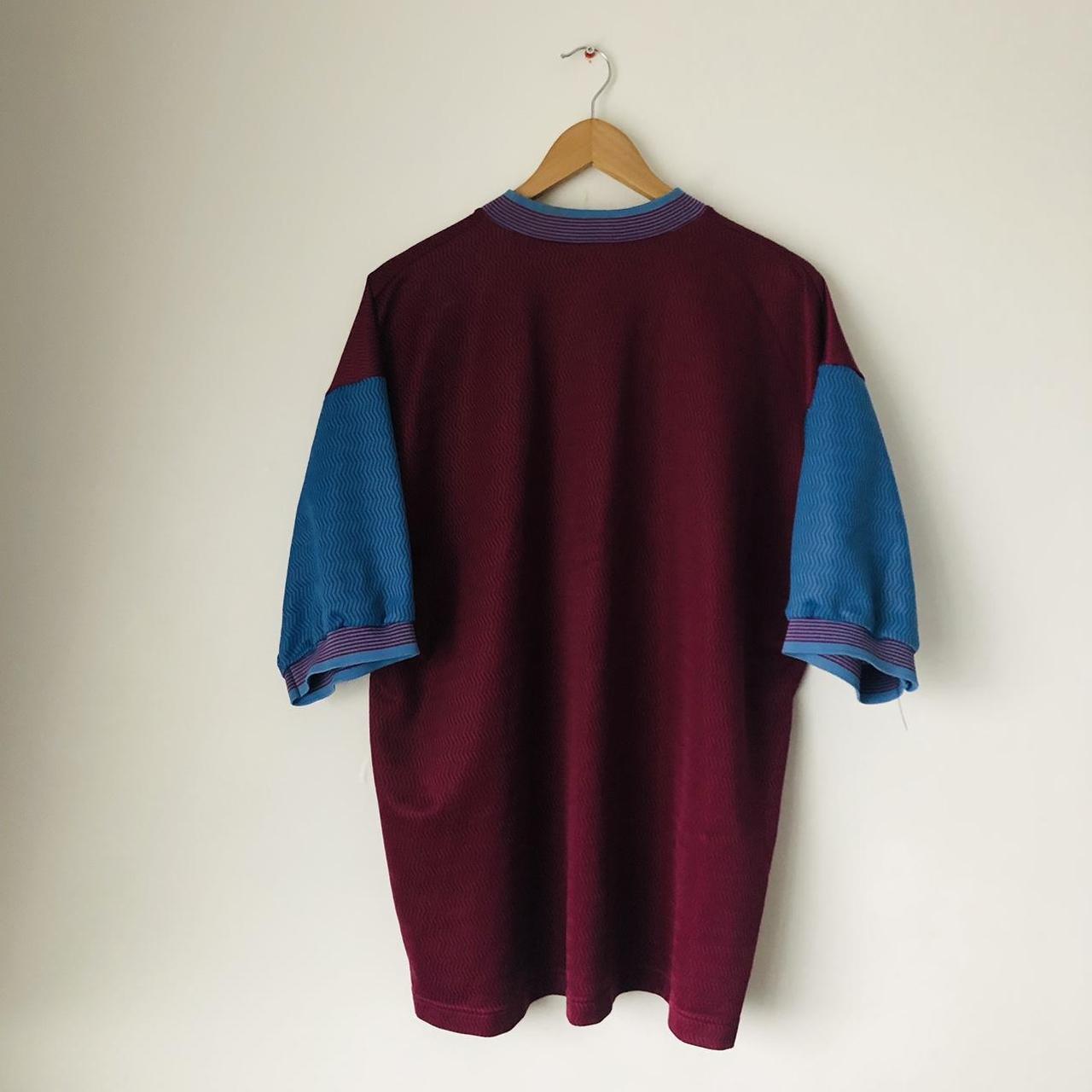Aston Villa 1997/1998 Claret & Blue Home Football Shirt (XXL)