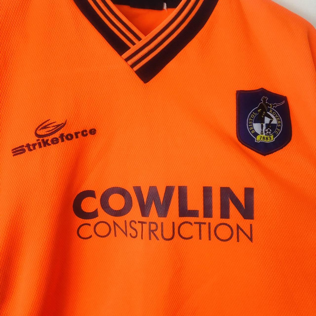 Bristol Rovers 2000/2001 Orange Away Football Shirt (L)