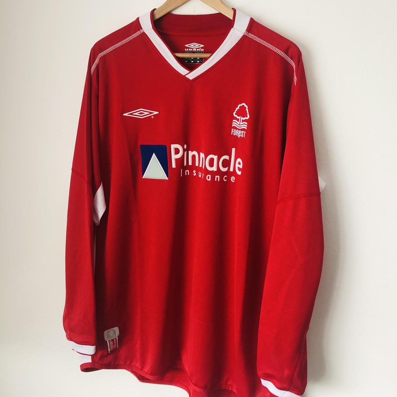 Nottingham Forest 2002/2003 Red Home Football Shirt (XL)