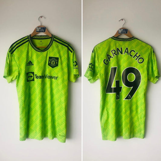 Manchester United 2022/2023 Green Third Football Shirt (M)