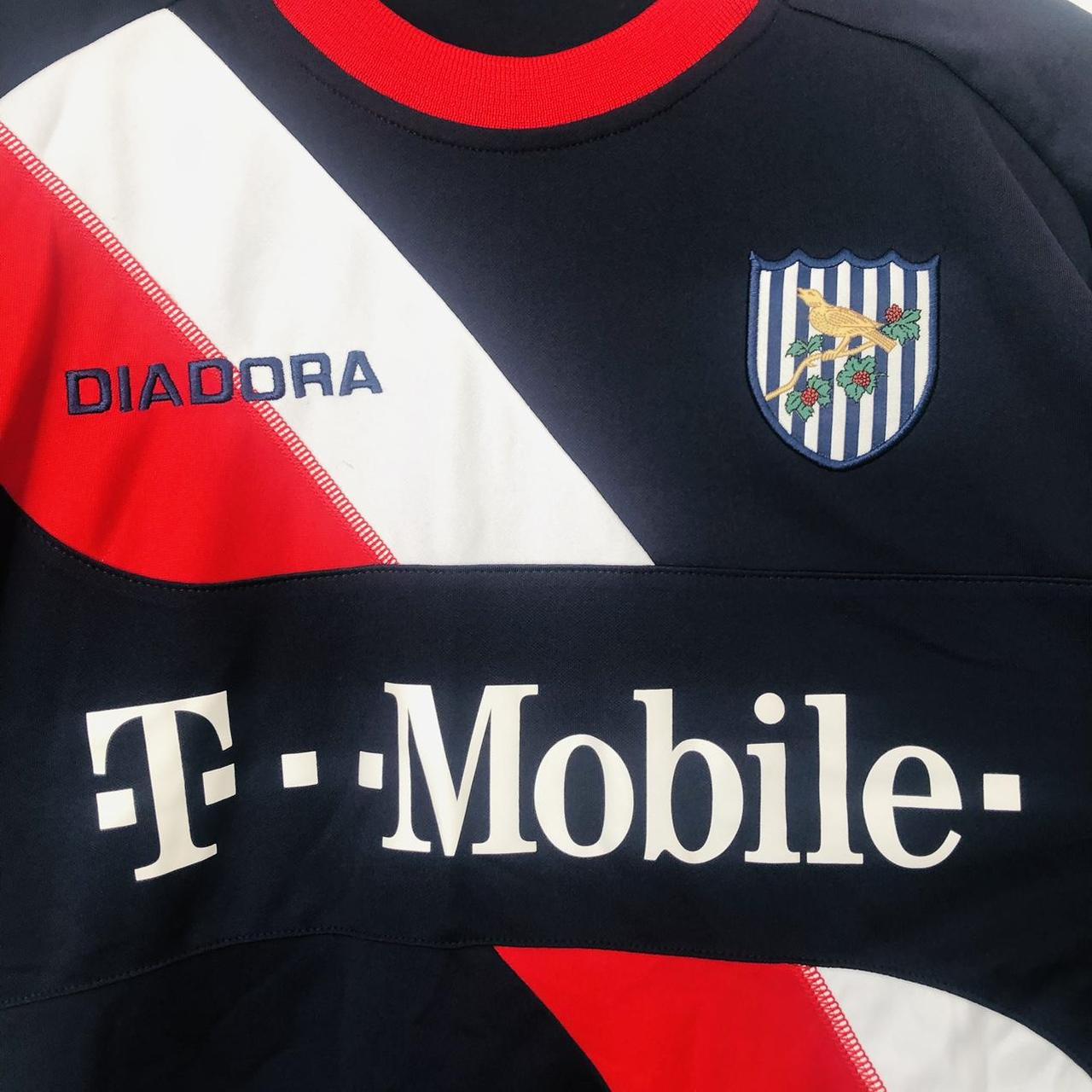 West Bromwich Albion 2004/2005 Black Away Football Shirt (M)