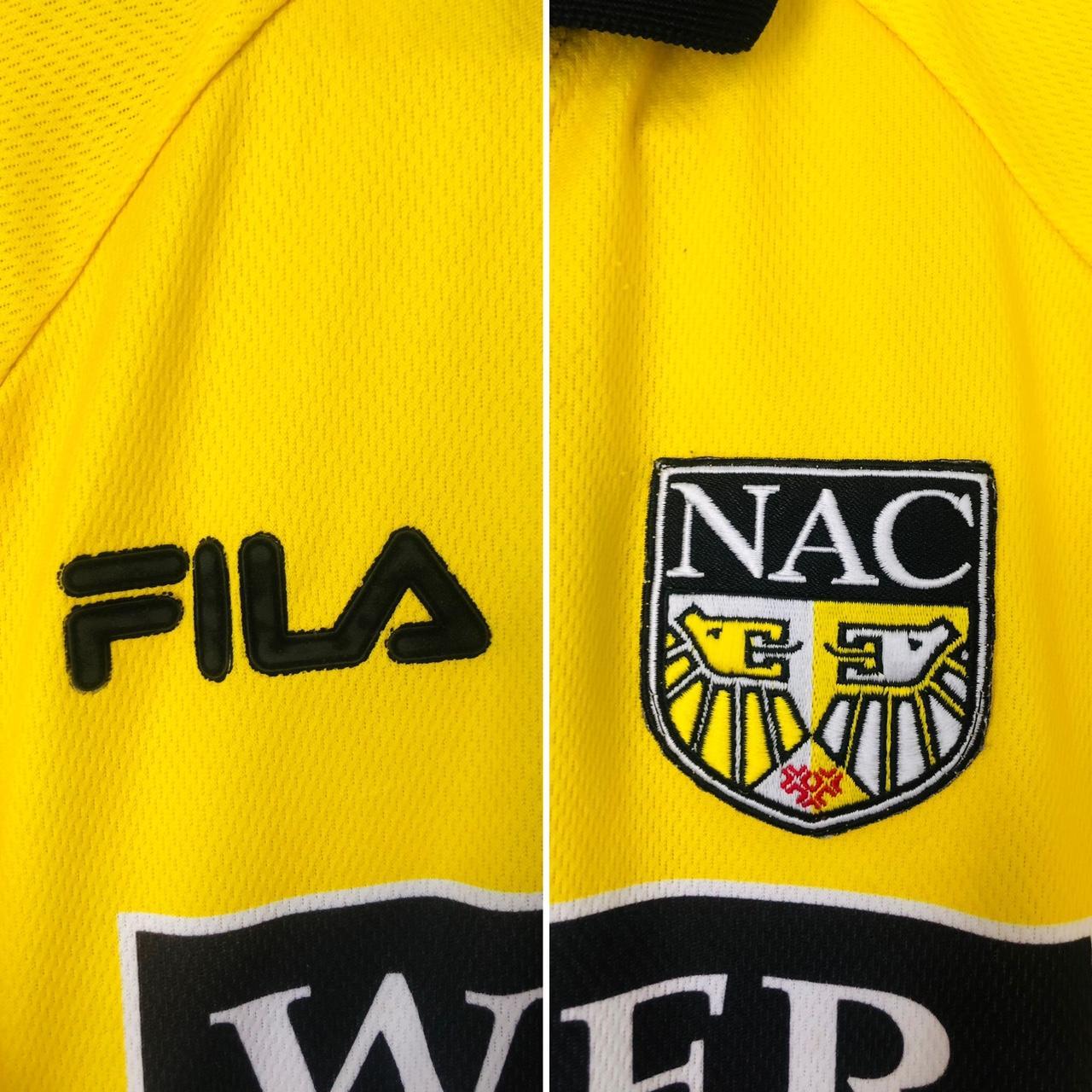 NAC Breda 1999/2000 Yellow Football Shirt (S)