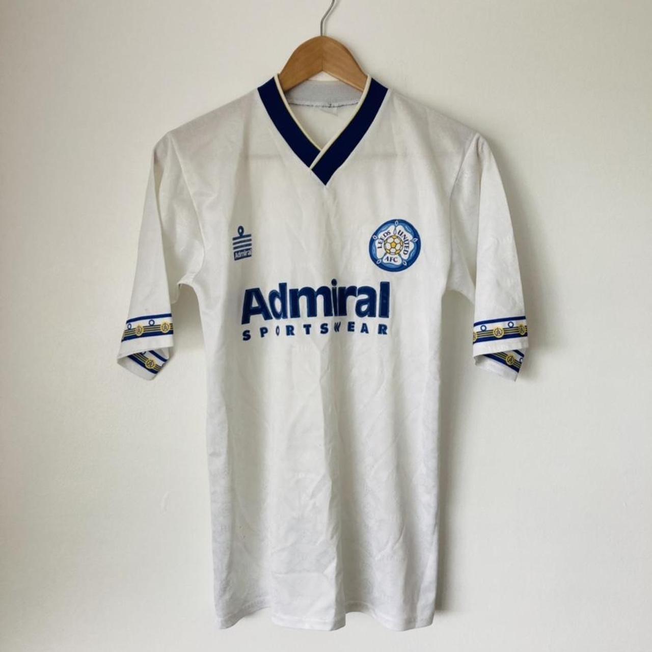Leeds United 1992/1993 White Home Football Shirt (XS)