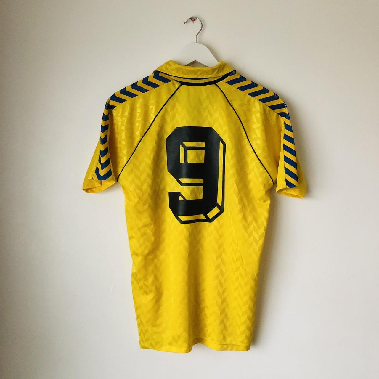 Hellas Verona 1987/1988 Yellow Away Football Shirt (M)