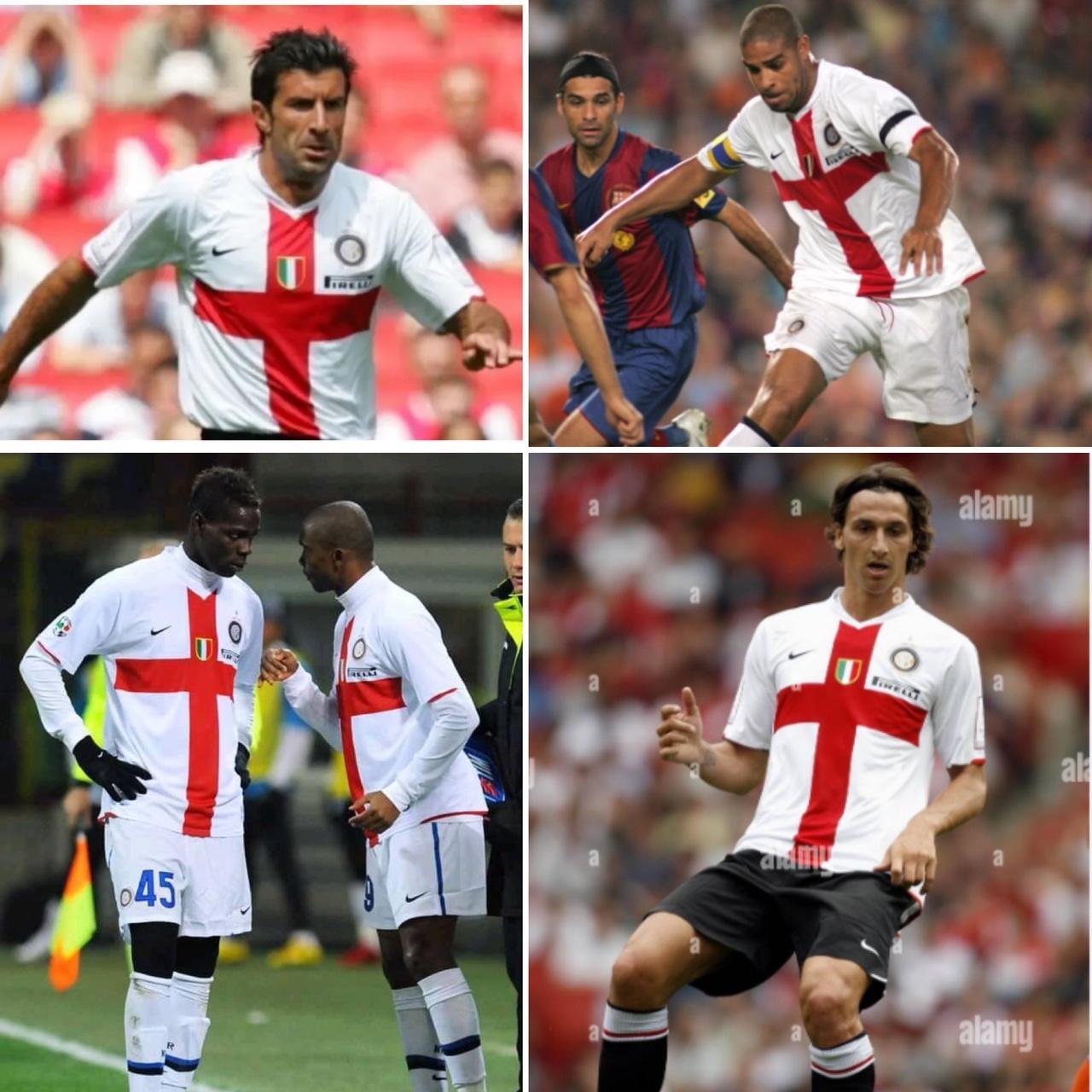 Inter Milan 2007/2008 White Home Football Shirt (YXL)