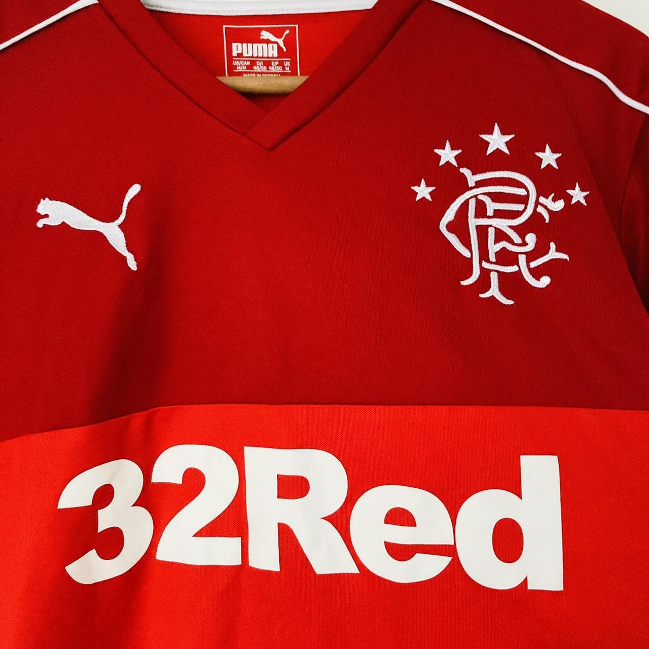 Rangers 2016/2018 Red Away Football Shirt (M)