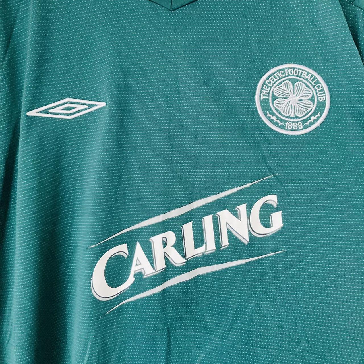 Celtic 2004/2005 Teal Away Football Shirt (XXL)