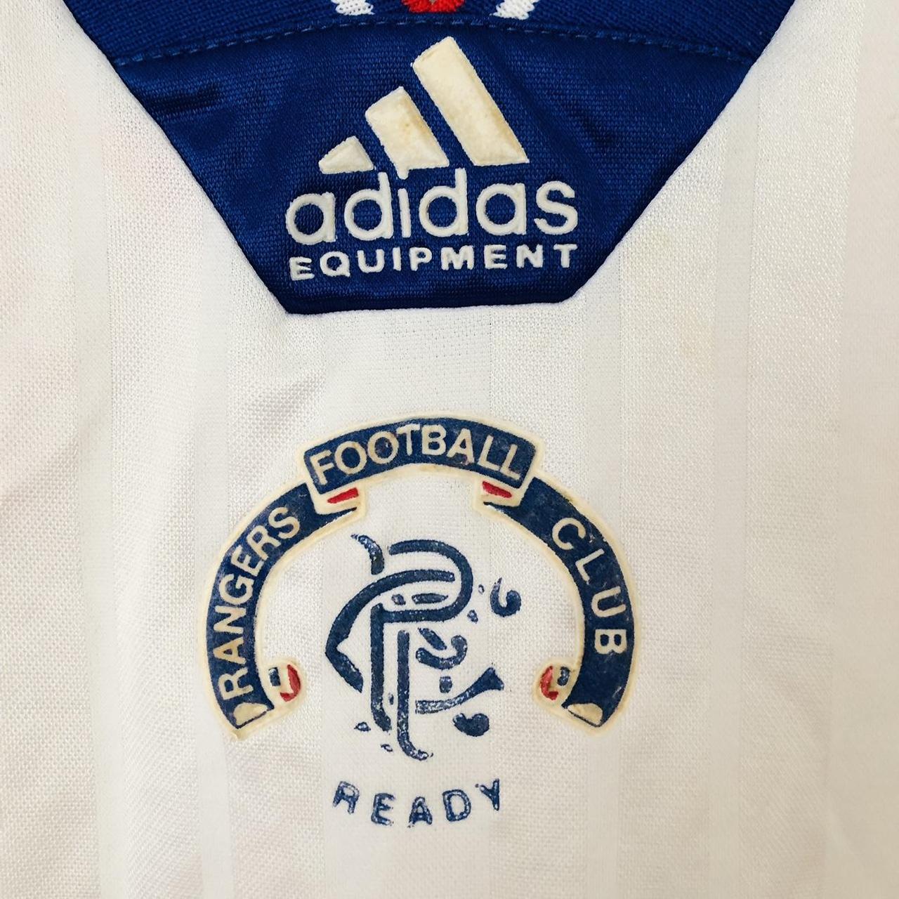 Rangers 1992/1993 White Away Football Shirt (M)