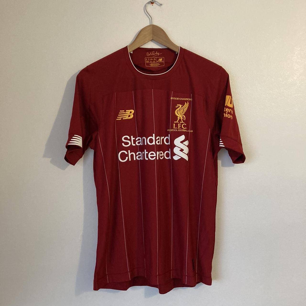 Liverpool 2019/2020 Red Home Football Shirt (S)