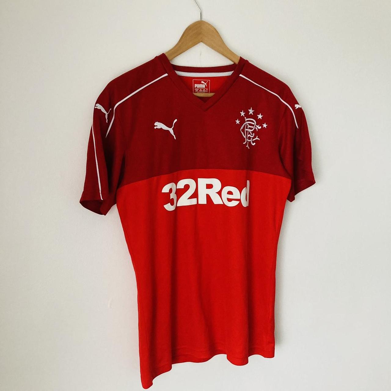 Rangers 2016/2018 Red Away Football Shirt (M)