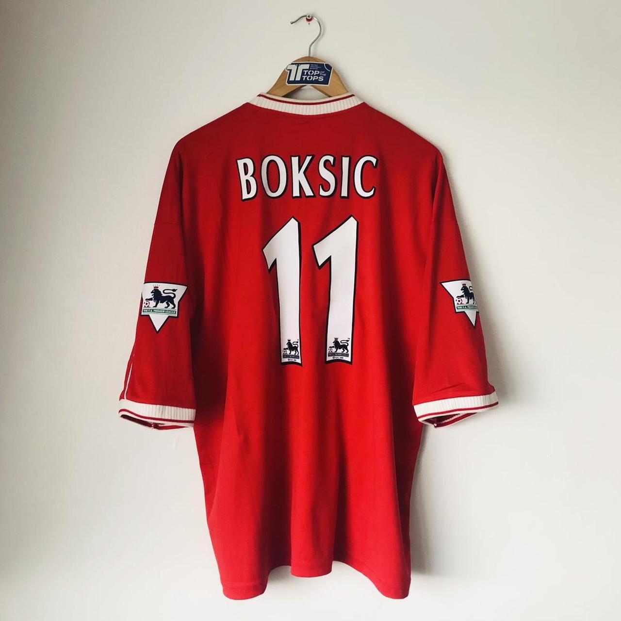 Middlesbrough 2001/2002 Red Home Football Shirt (XXL)