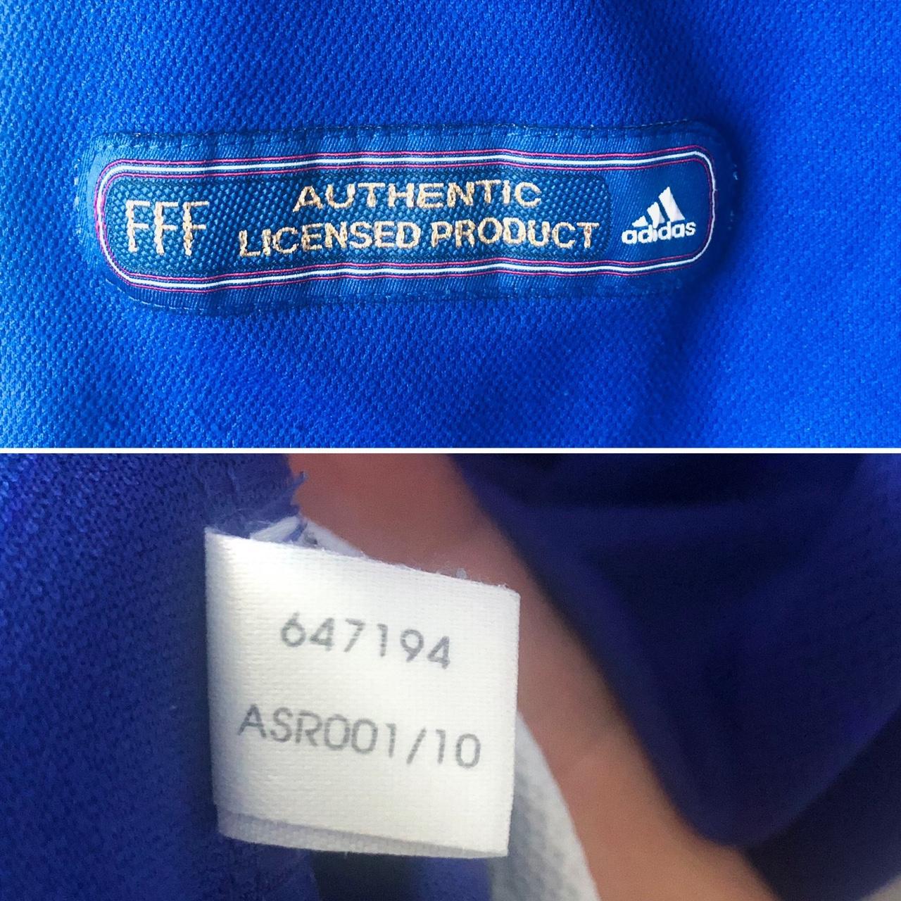 France 2000 Blue Football Shirt (M)