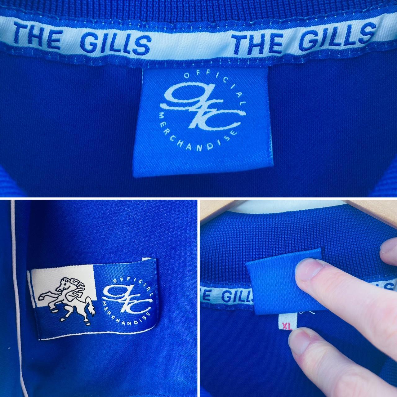 Gillingham 2002/2001 Blue Home Football Shirt (XL)