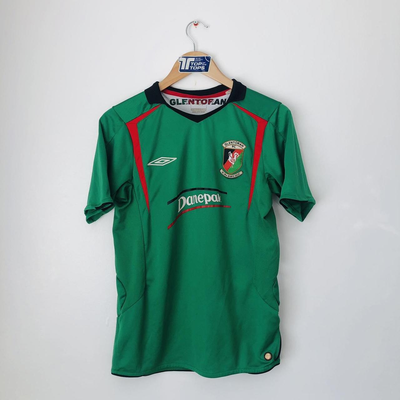 Glentoran 2006/2007 Green Football Shirt (S)