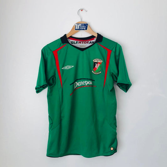 Glentoran 2006/2007 Green Football Shirt (S)