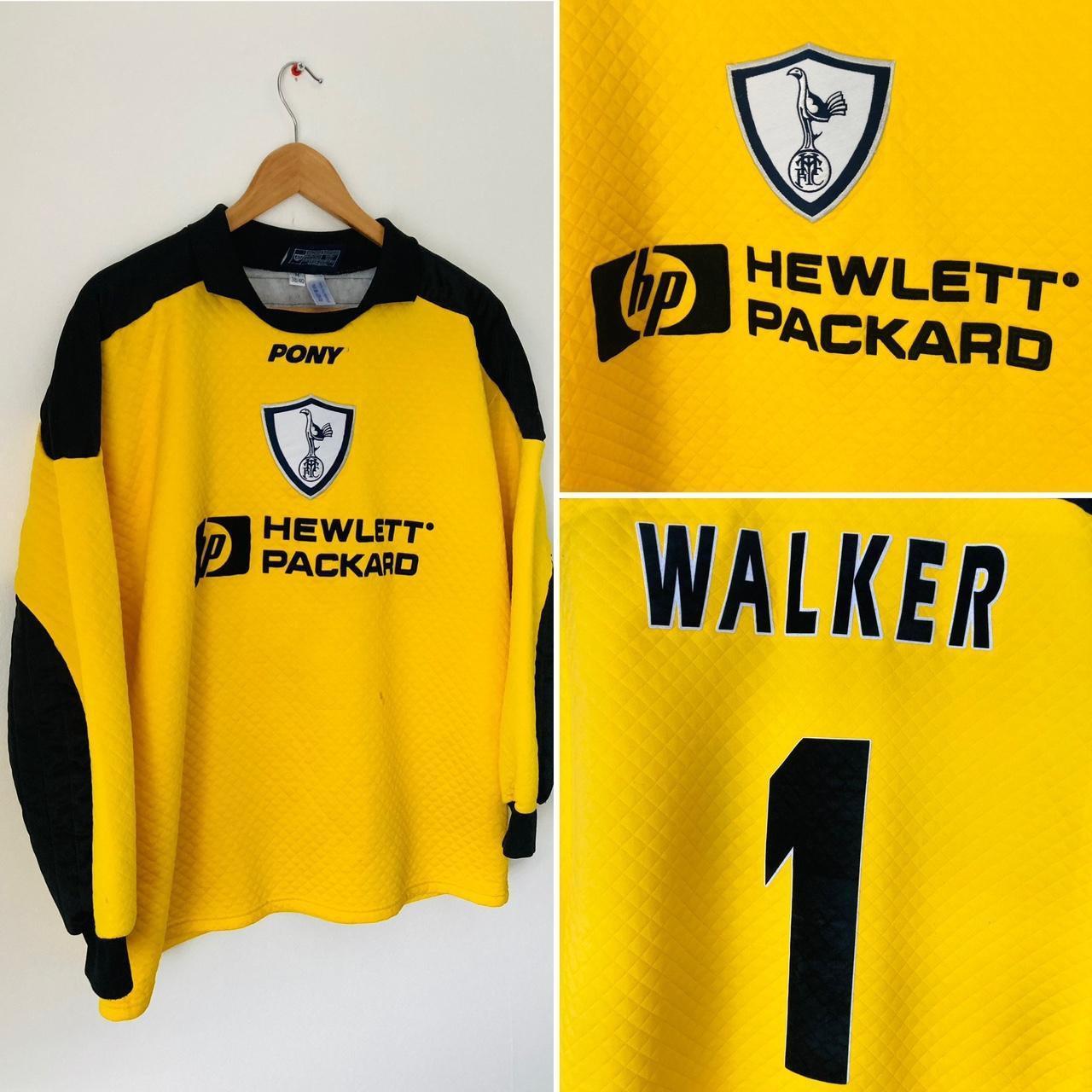 Tottenham Hotspur 1997/1998 Yellow Goalkeeper Football Shirt (M)