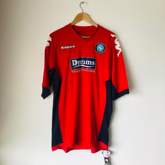 Wycombe Wanderers 2011/2012 Red Away Football Shirt (XXXL)