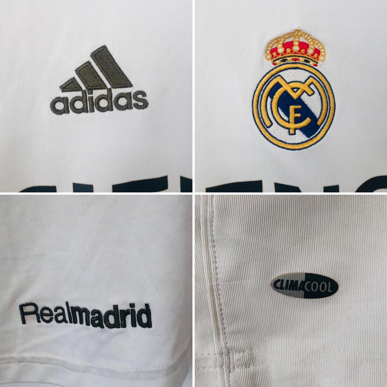 Real Madrid 2005/2006 White Home Football Shirt (S)
