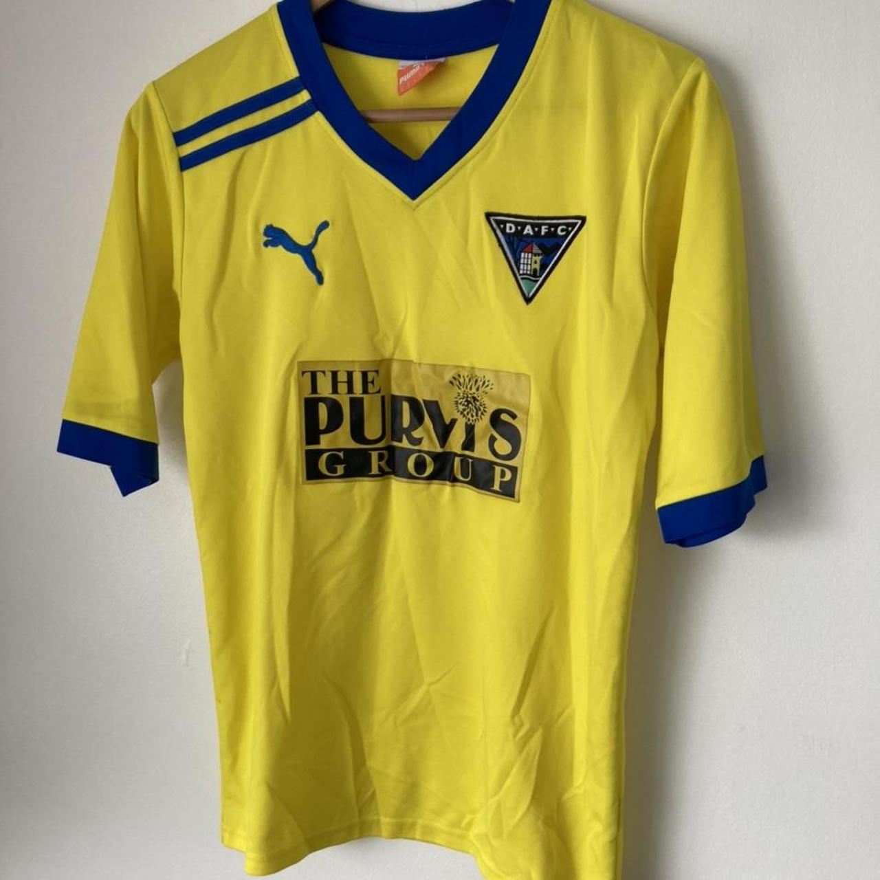 Dunfermline 2010/2011 Yellow Away Football Shirt (S)