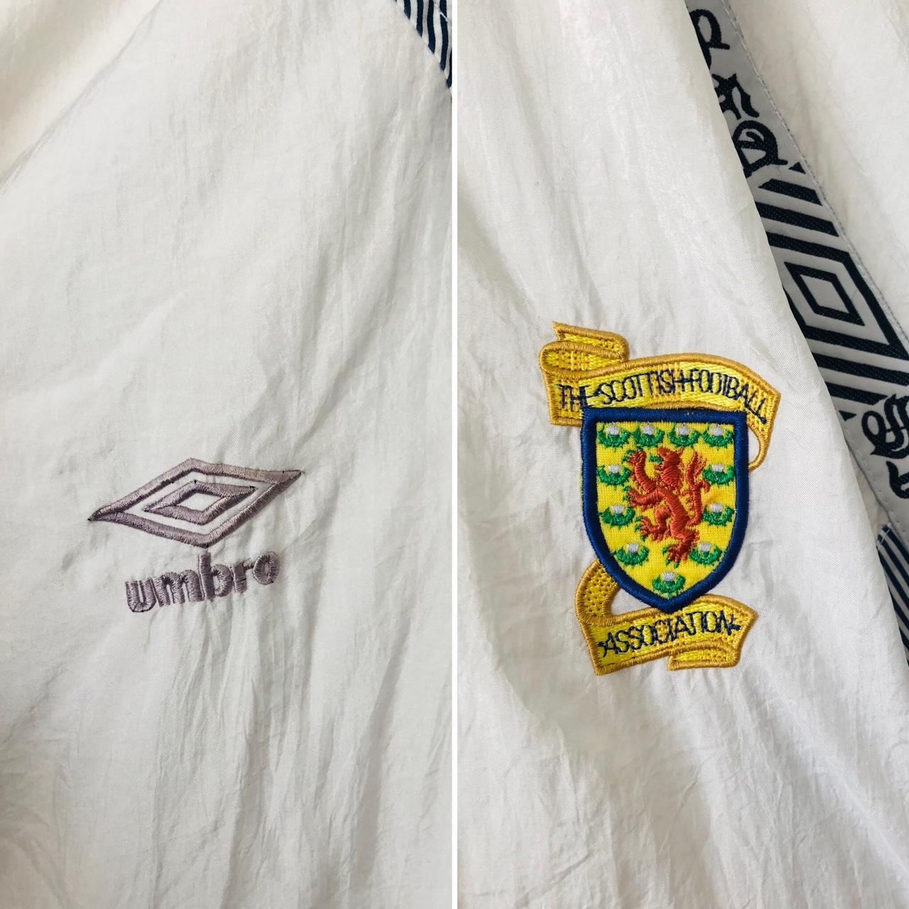 Scotland 1990 White Shell Suit (L)
