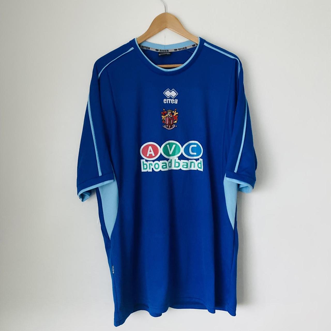 Stevenage Borough 2005/2006 Blue Away Football Shirt (XXXL)