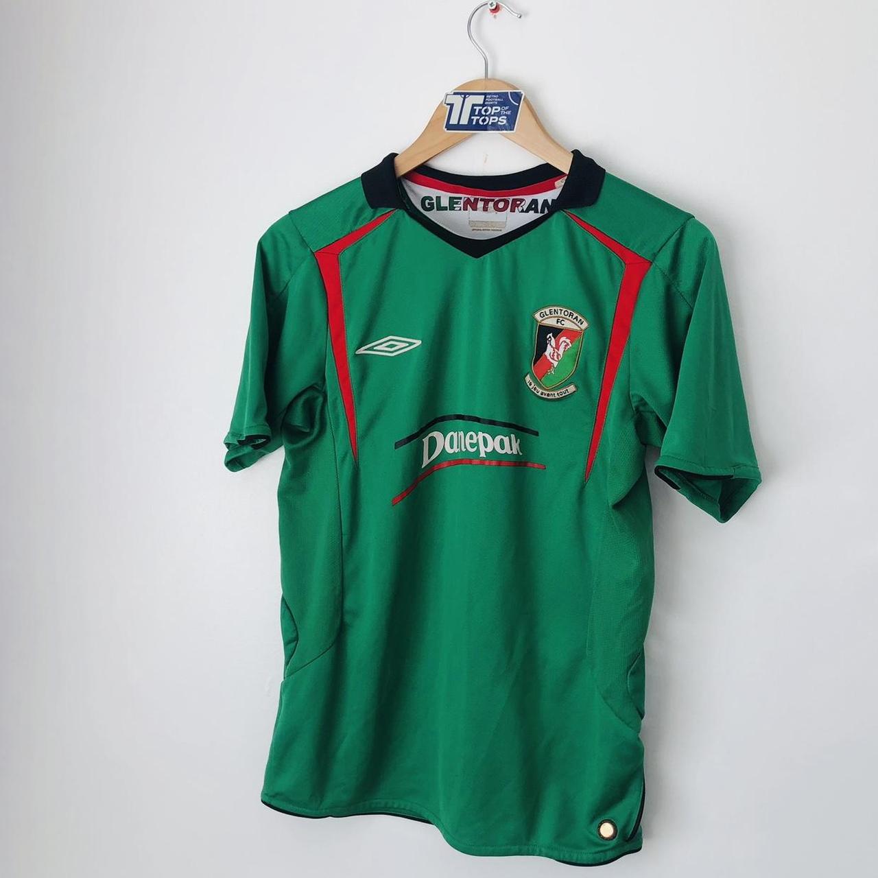 Glentoran 2006/2007 Green Football Shirt (S)