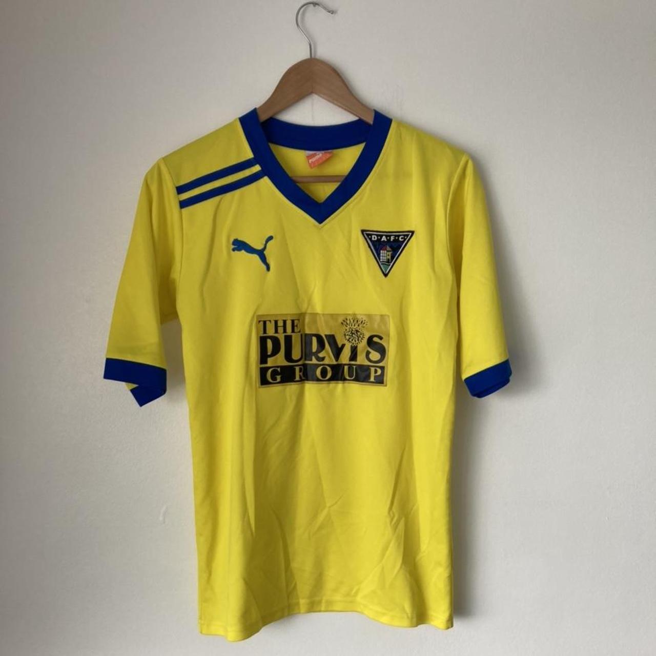 Dunfermline 2010/2011 Yellow Away Football Shirt (S)