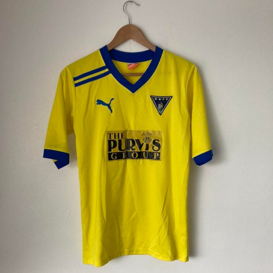 Dunfermline 2010/2011 Yellow Away Football Shirt (S)